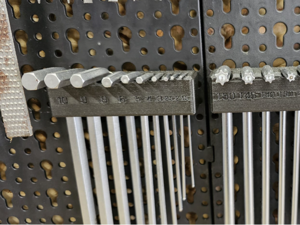 Parkside(Lidl) pegboard attachments