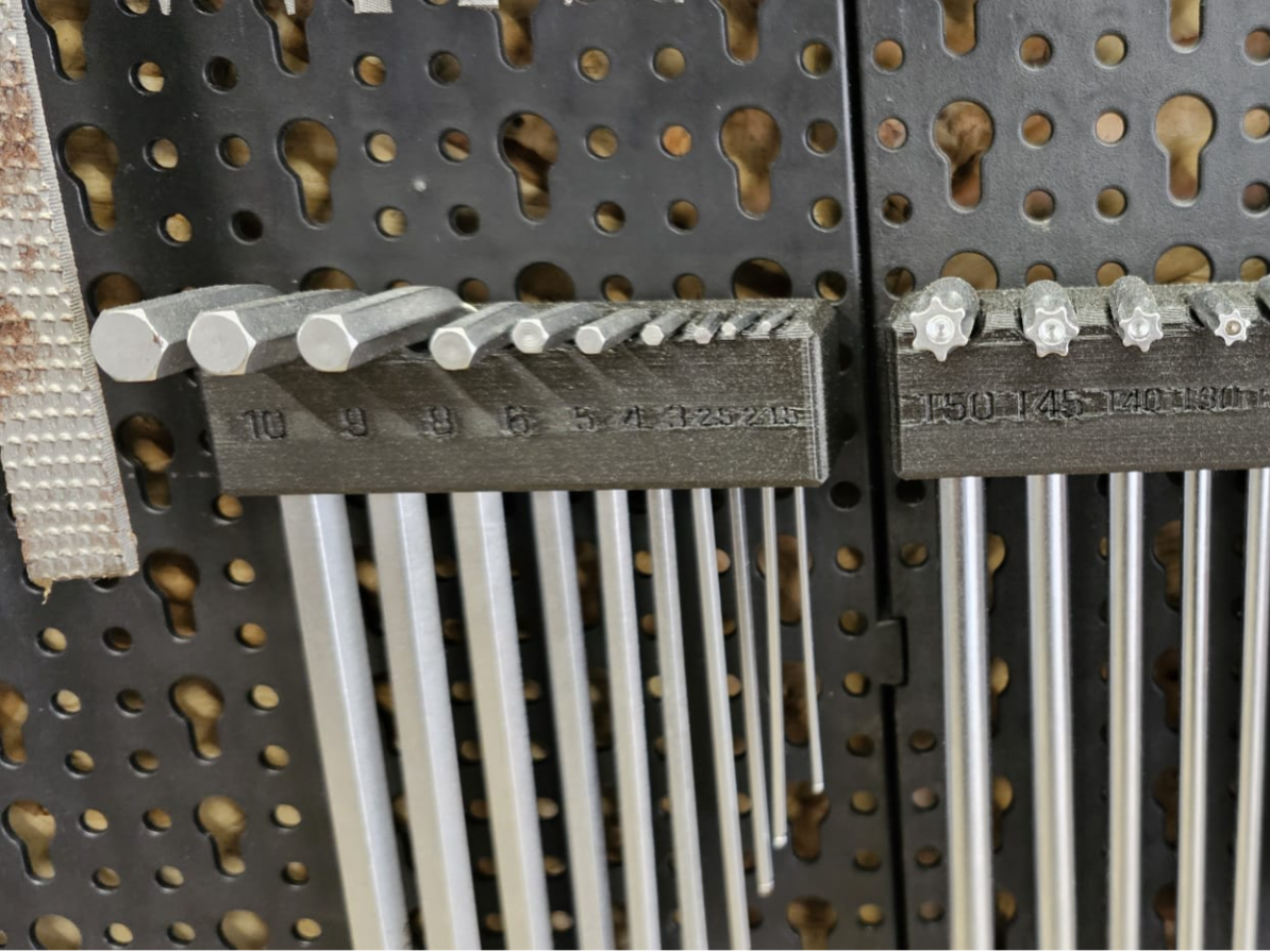 Parkside(Lidl) pegboard attachments