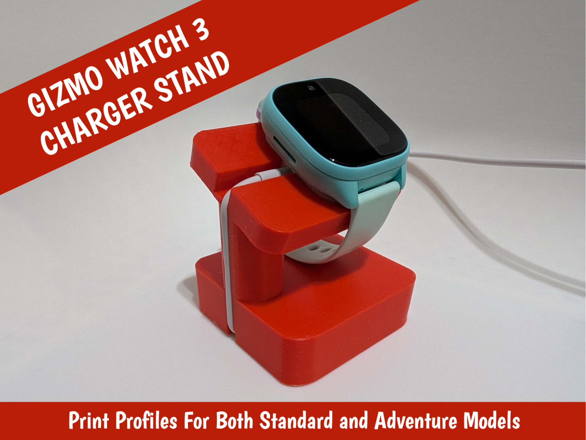 Gizmo Watch 3 Charger Stand (also fits Adventure)