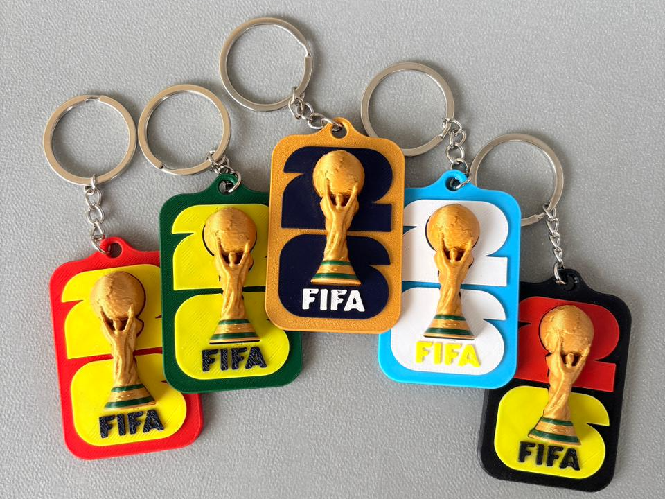 World Cup Trophy Keychain