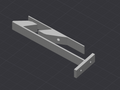Hidden drawer latch for Ikea Alex (and others)