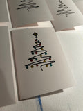 Christmas Card Tree Stamp