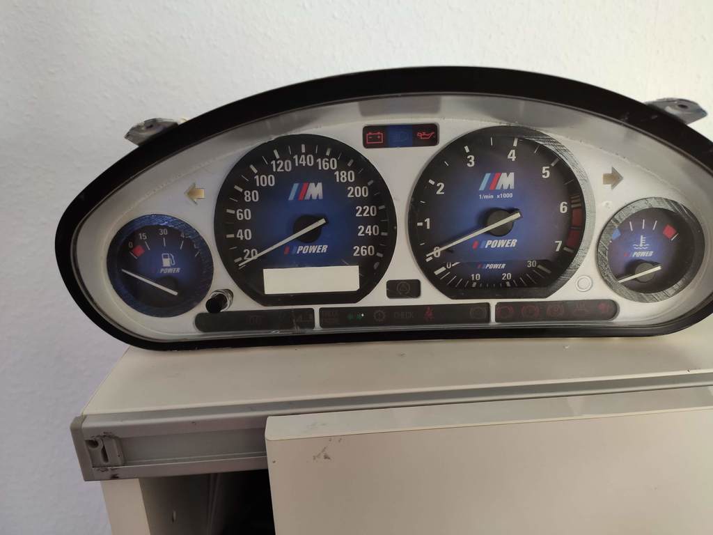 Ringe tacho E36
