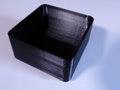 Gridfinity 1x1x3 Bin With Scoop Ramp