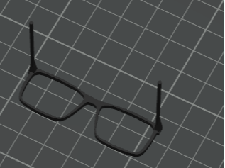 glasses for crochet doll