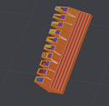 Accurate test of 20-30 degree overhang angle and layer height