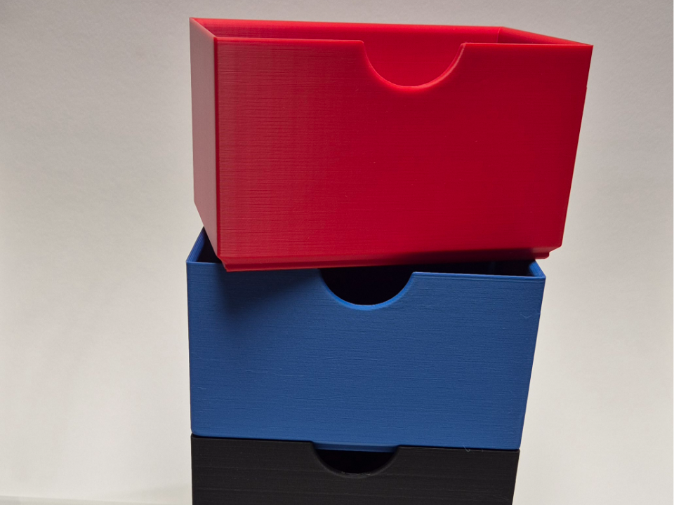 Stackable Storage Box for Small Parts