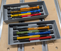 Gridfinity Trays for 150mm long Wiha Nut Drivers