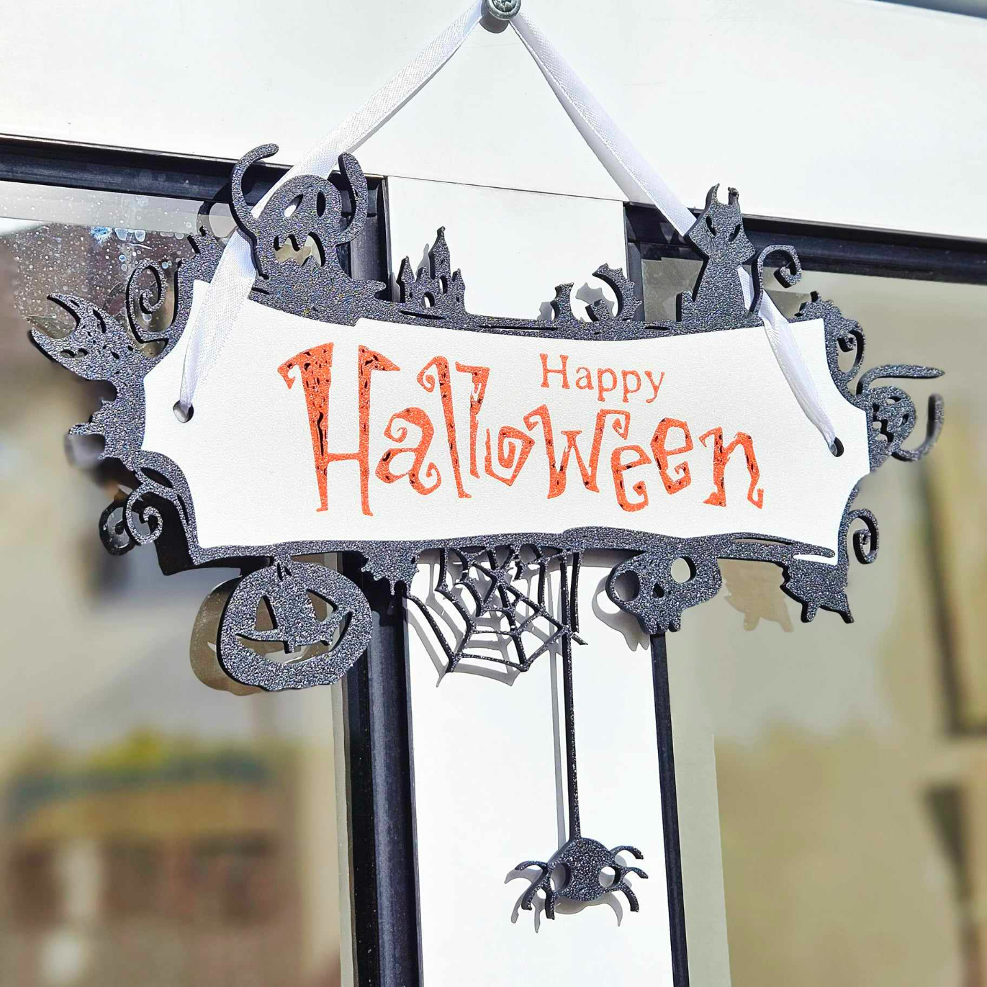 HappyHalloween Door Sign