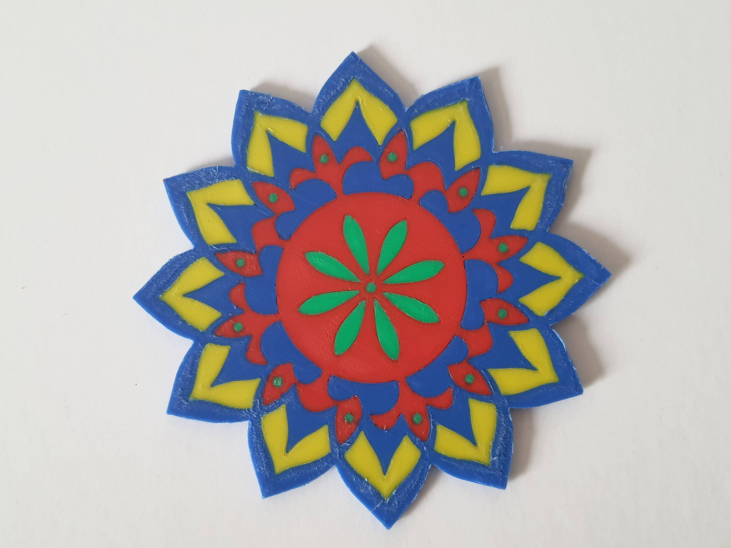 Flower Coaster Set Mug