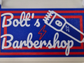 Personalized Barbershop Sign
