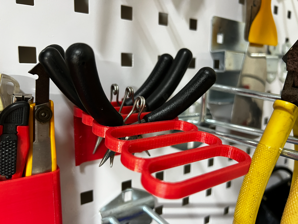 square pegboard 方形 洞洞板 鉗子 pliers