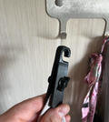 Buckle, holder for a towel, cloth without a handle