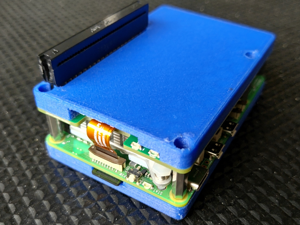 Raspberry Pi 5 Case with NVMe top HatDrive