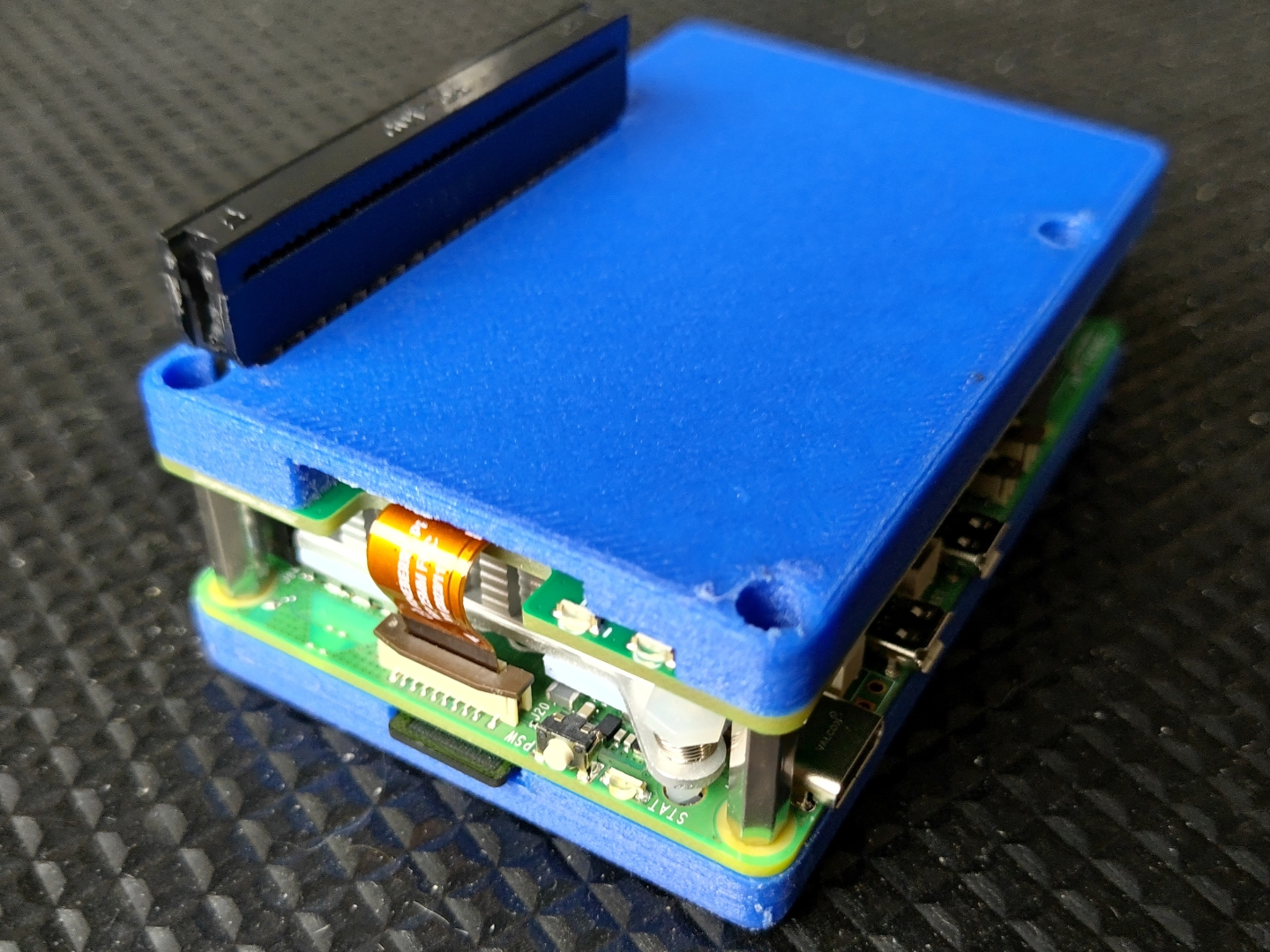 Raspberry Pi 5 Case with NVMe top HatDrive