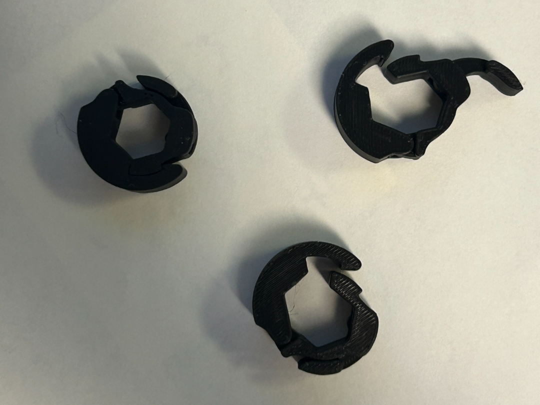 FRC Print in Place Lock 0.5in Hex mod 4 strength