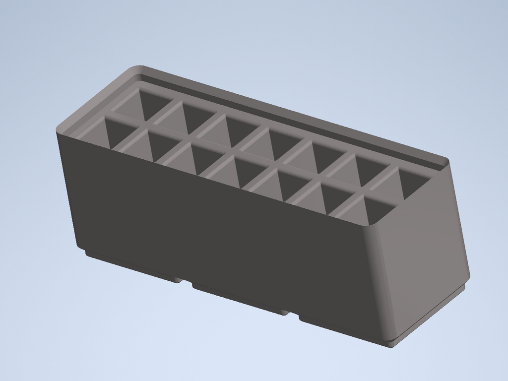 Gridfinity End Mill Holder