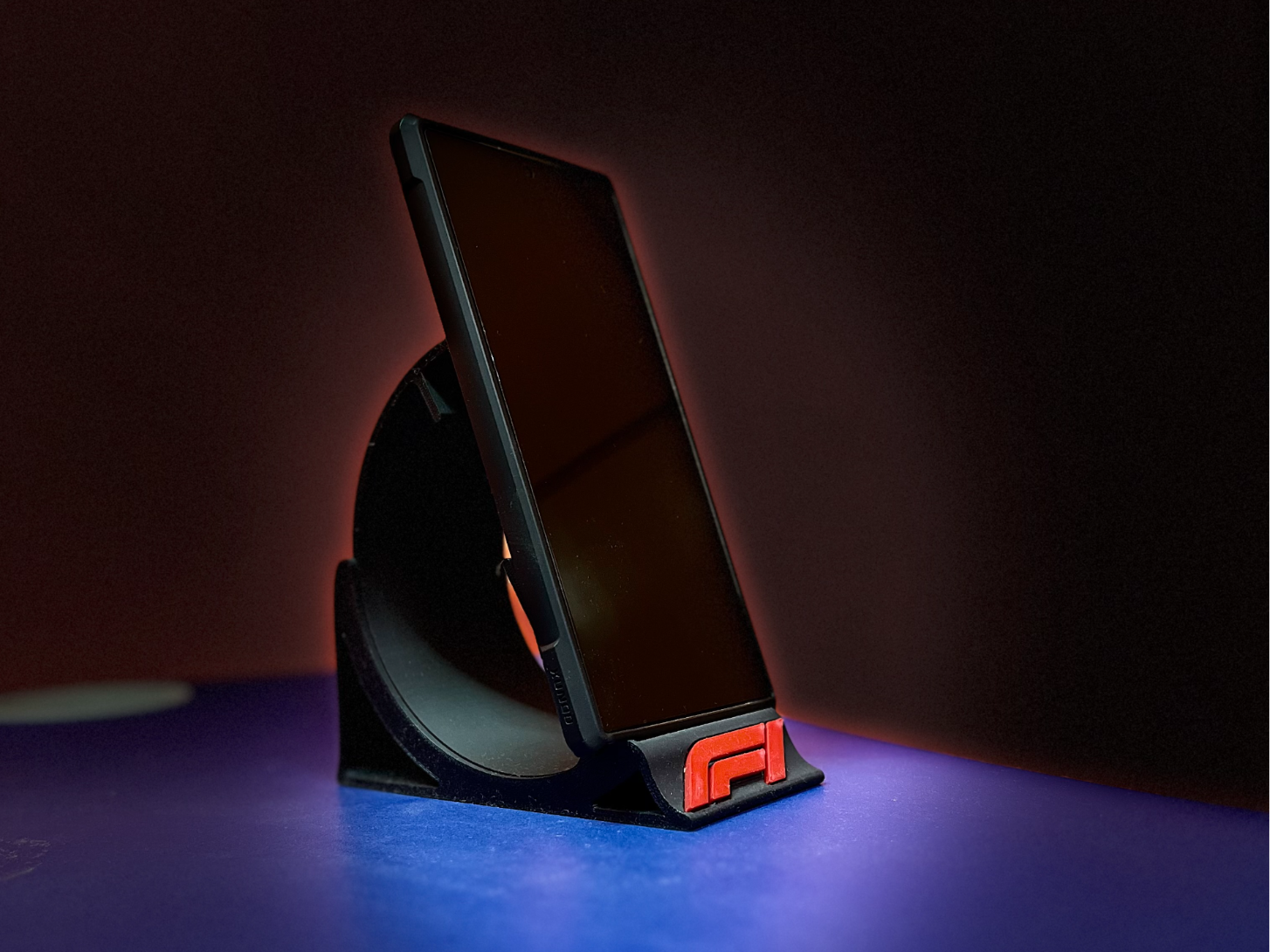 F1-Themed Adjustable Phone Stand