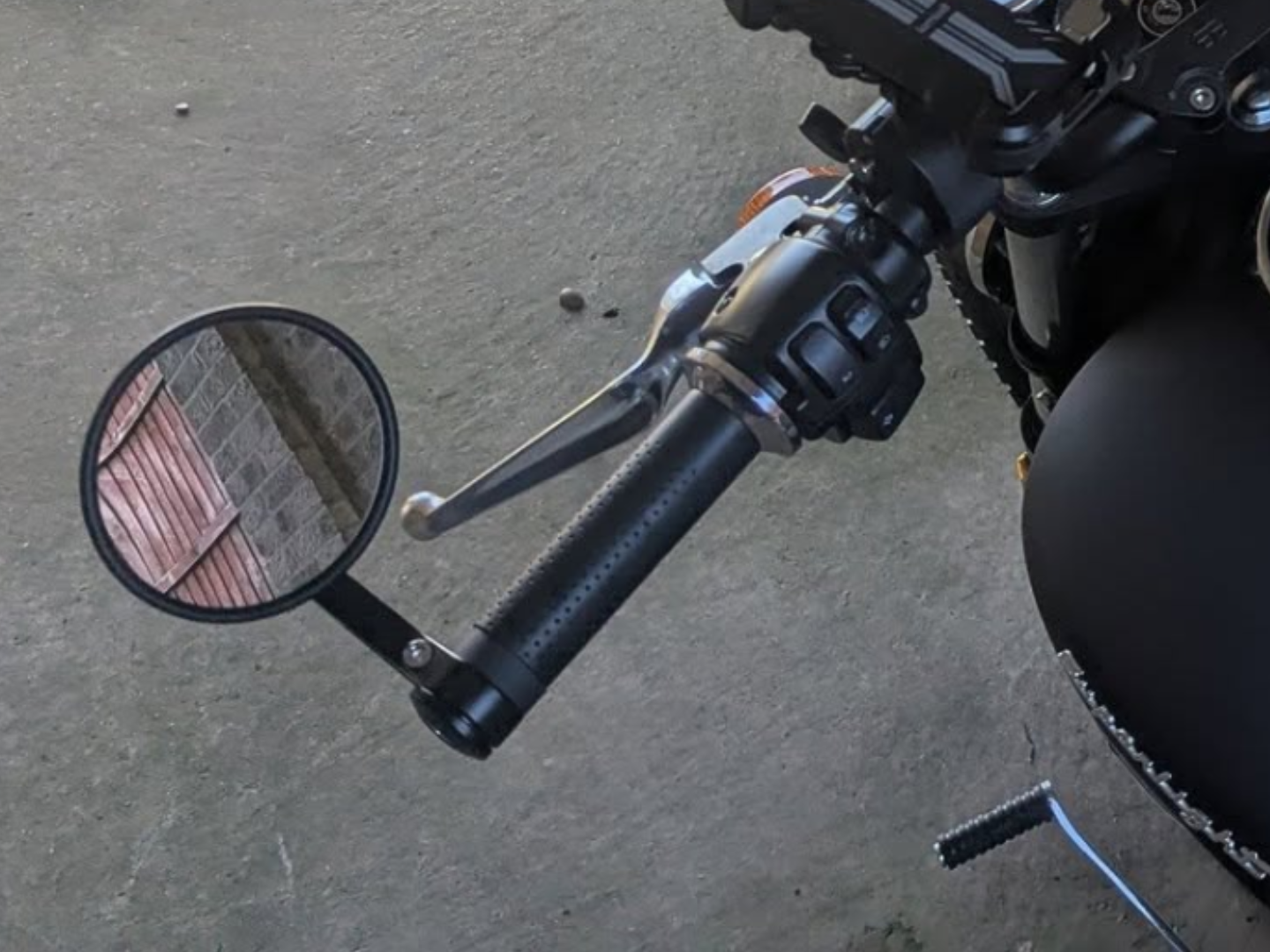 Keeway Superlight Bar End Mirror Spacer