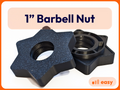 1" Barbell Nut