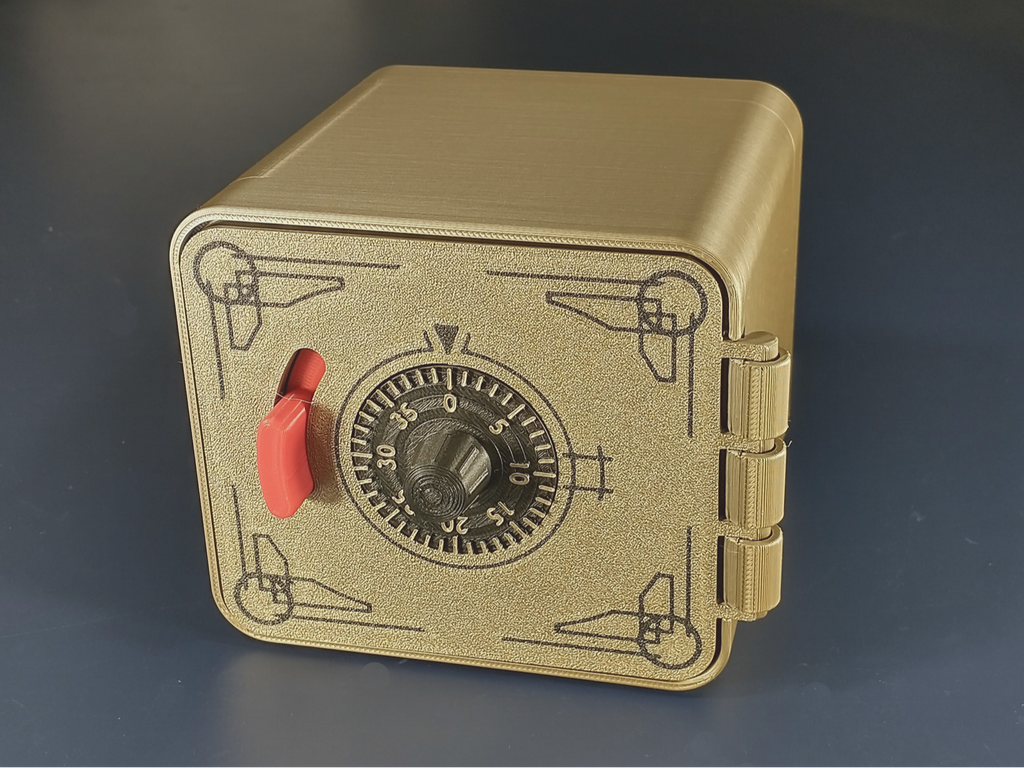 Muffin Safe with 3-Number Customizable Combination