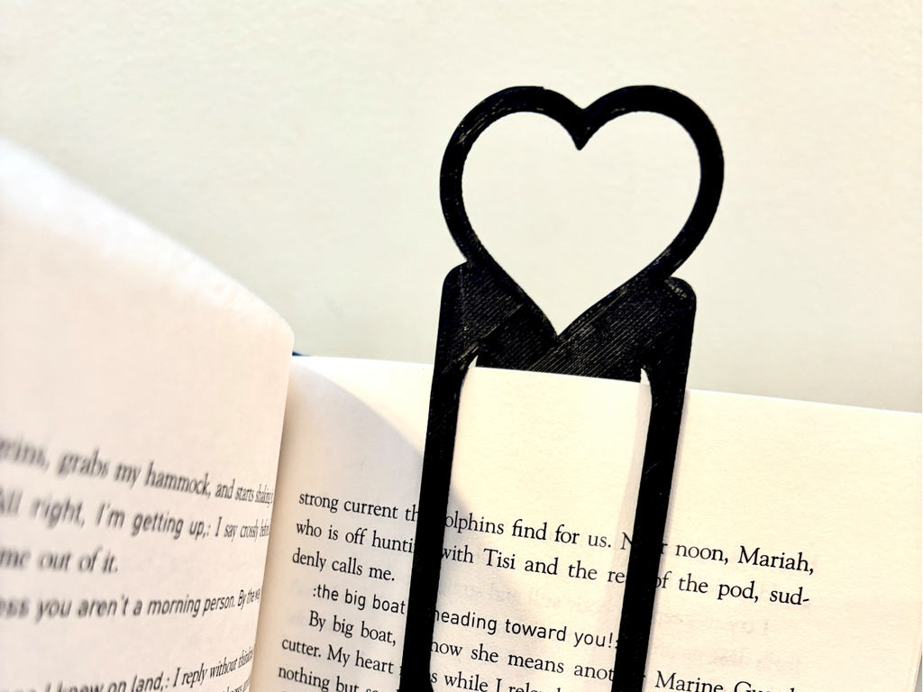 Love Heart Bookmark