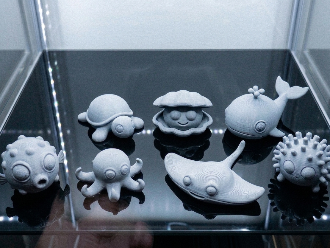 Super Cute Ocean Animal Desk Toy