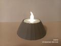 Tealight holder minimalist (volcano)