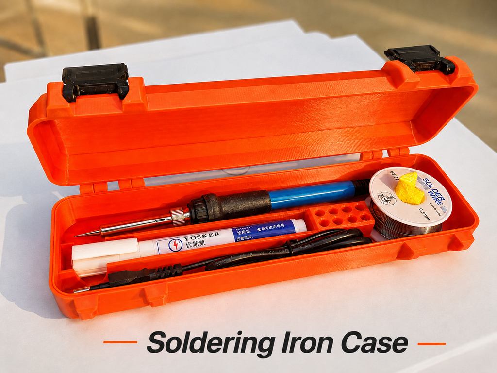 Compact Soldering Iron Case