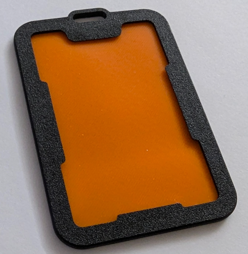 Snap-fit Badge Holder