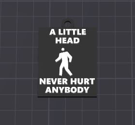 little head fun keychain / charm(free commercial)