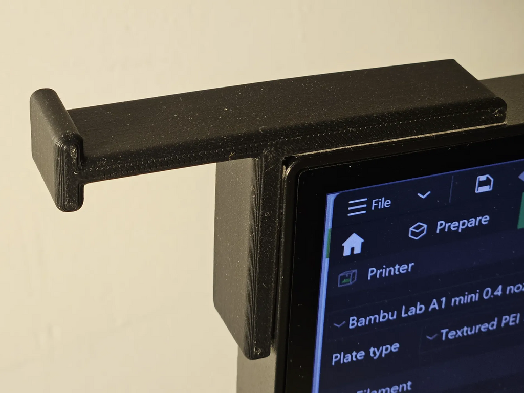 Very simple earphone holder
