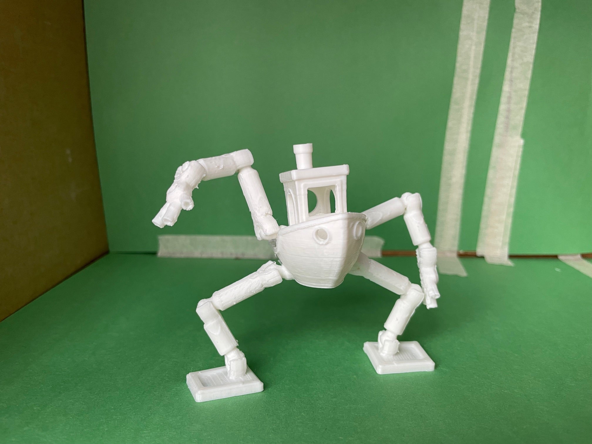 Benchy Boy! The Benchy who grew arms & legs