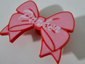 Croc Charm Bow (Multi Color_Text)