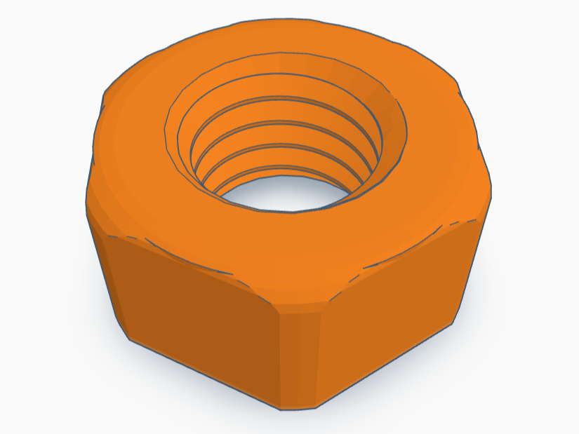 Hex Nut M8 x 1.25