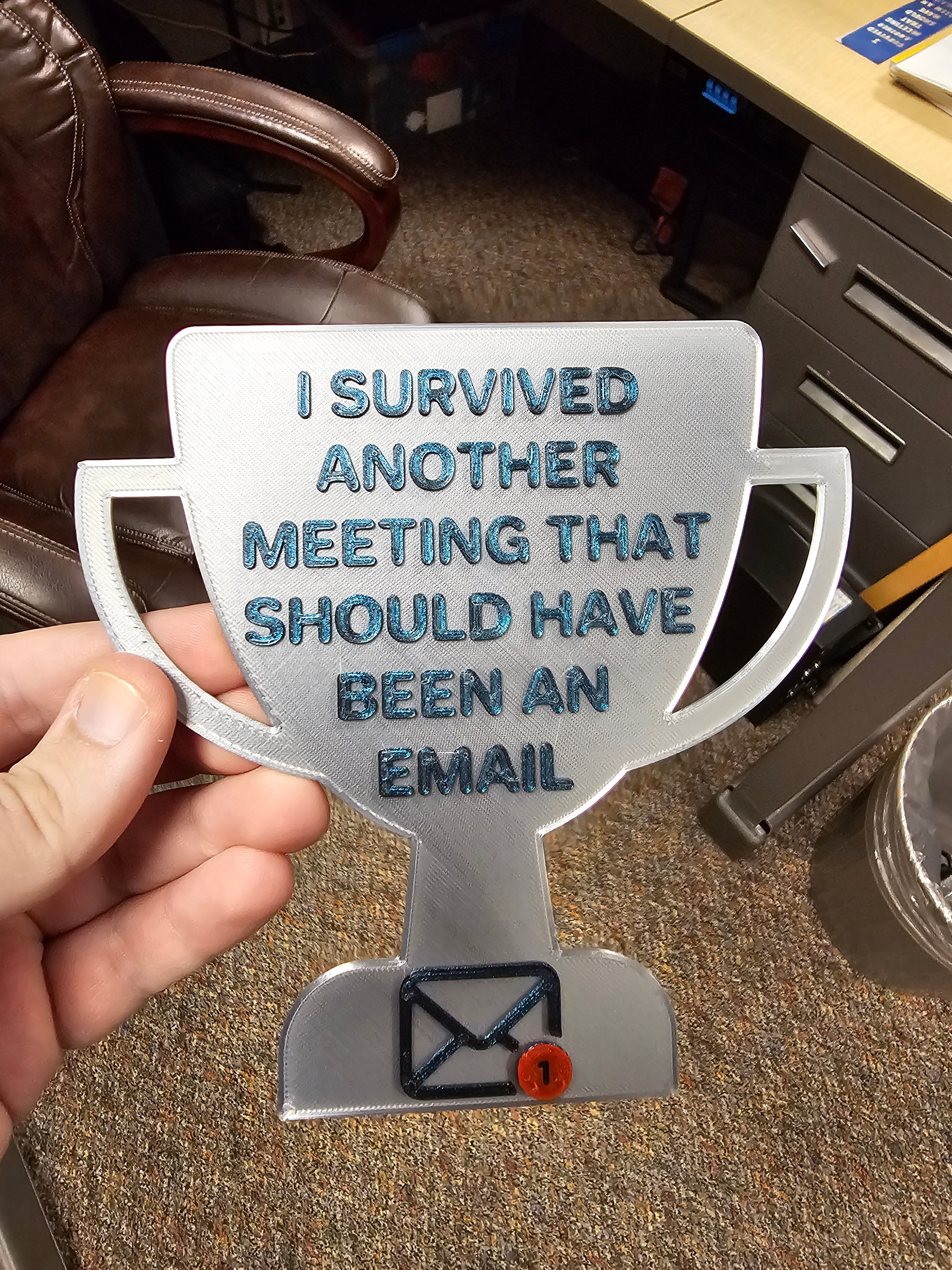 Meeting Survival Sign