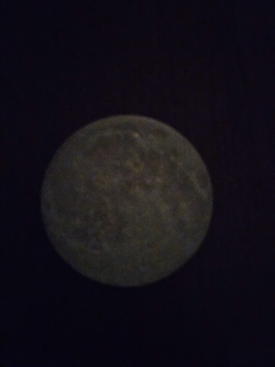 Glow in the dark Moon