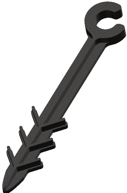 Ground Peg Stake 16/20/25mm PE Hose Pipe Tube