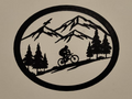 mountainbiker wall art