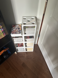 Hexagon Pattern Cubic Shelf