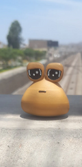 Sad Pou - My Pet Alien with 2 Eye Stalks