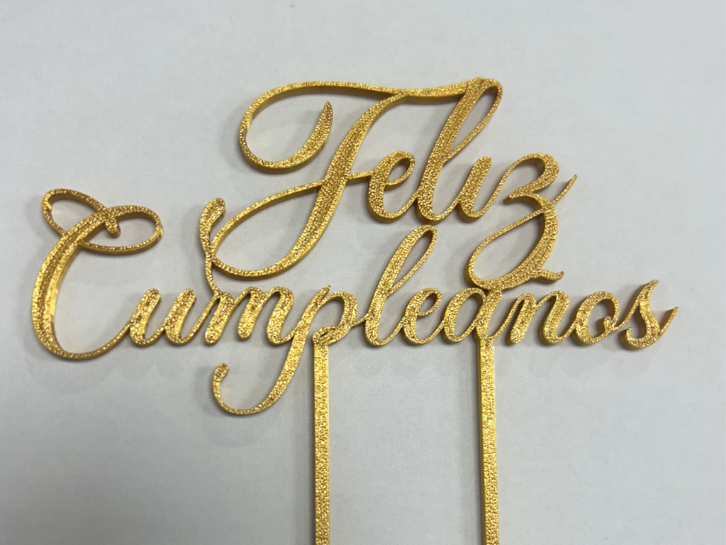 Feliz Cumpleaños Cake Topper