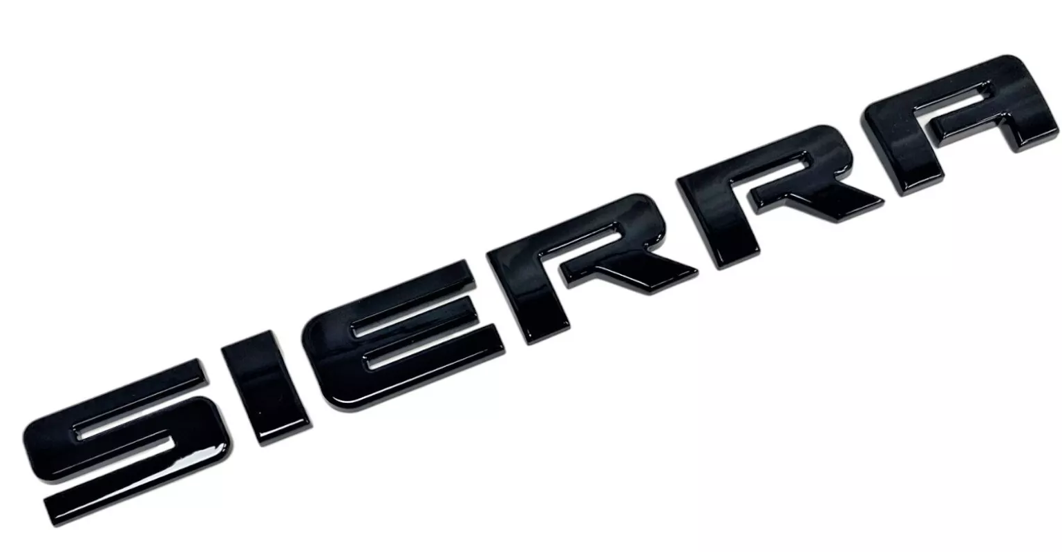 gmc sierra door badge