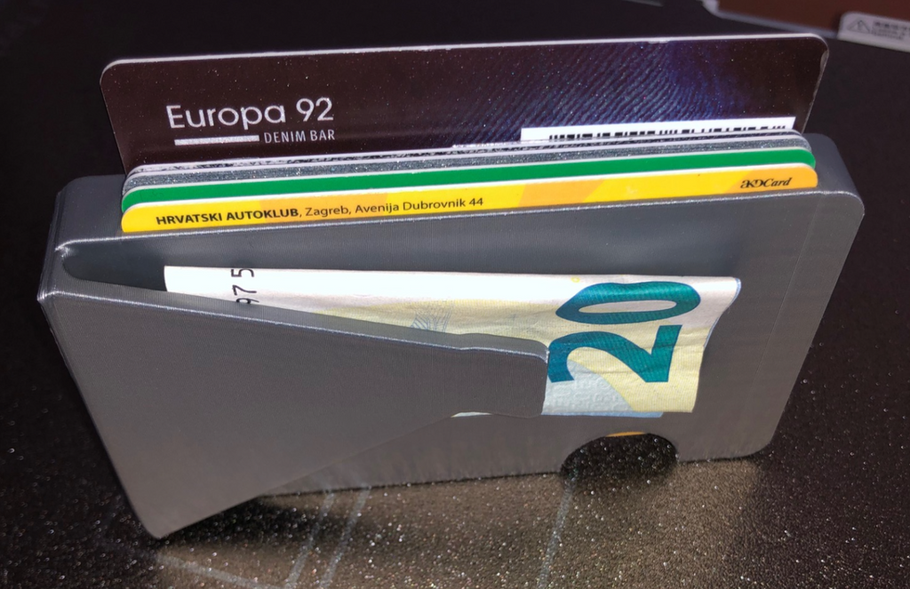 Wallet/card holder with money clip