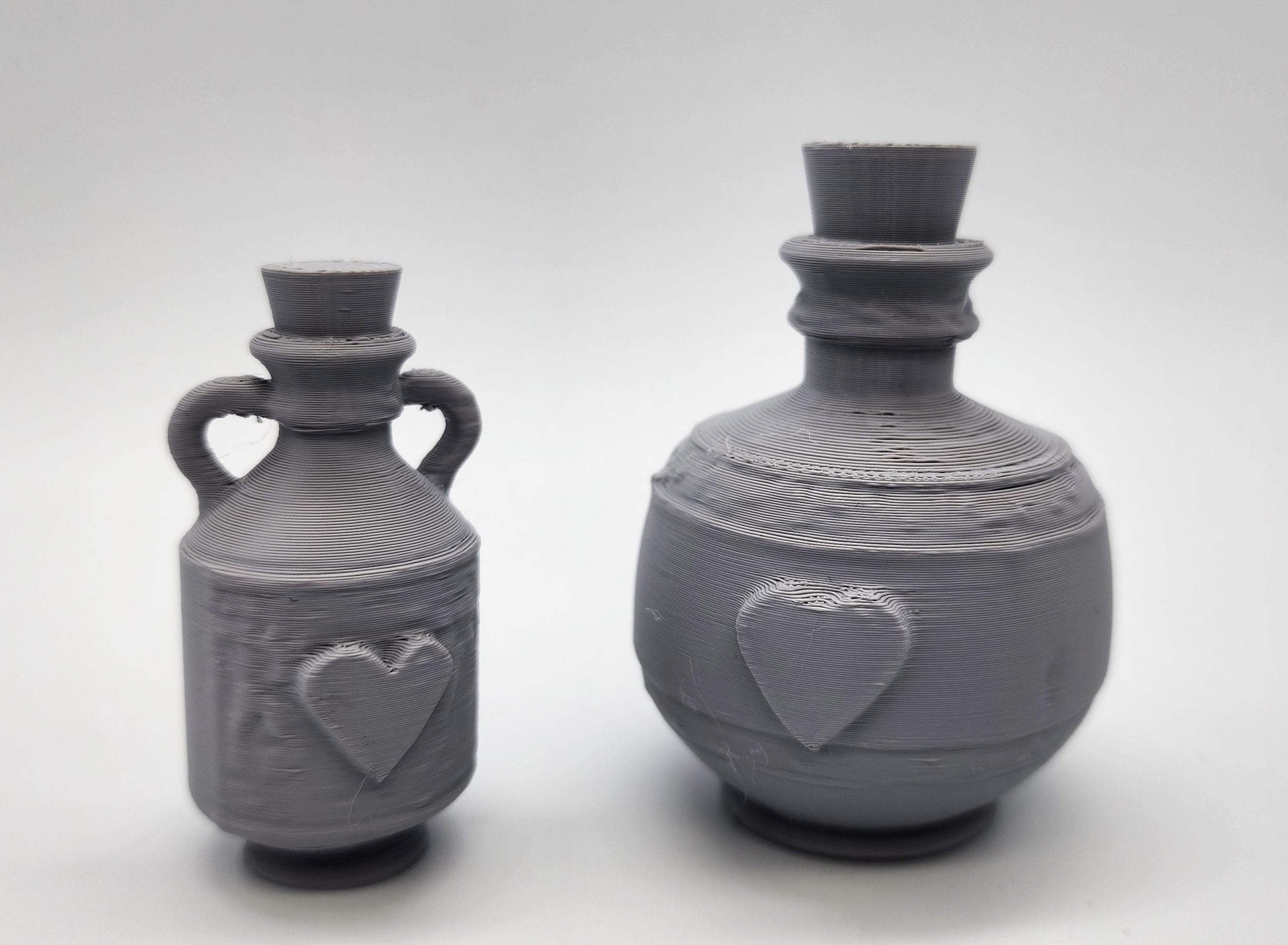 Miniature Healing Potion Bottles