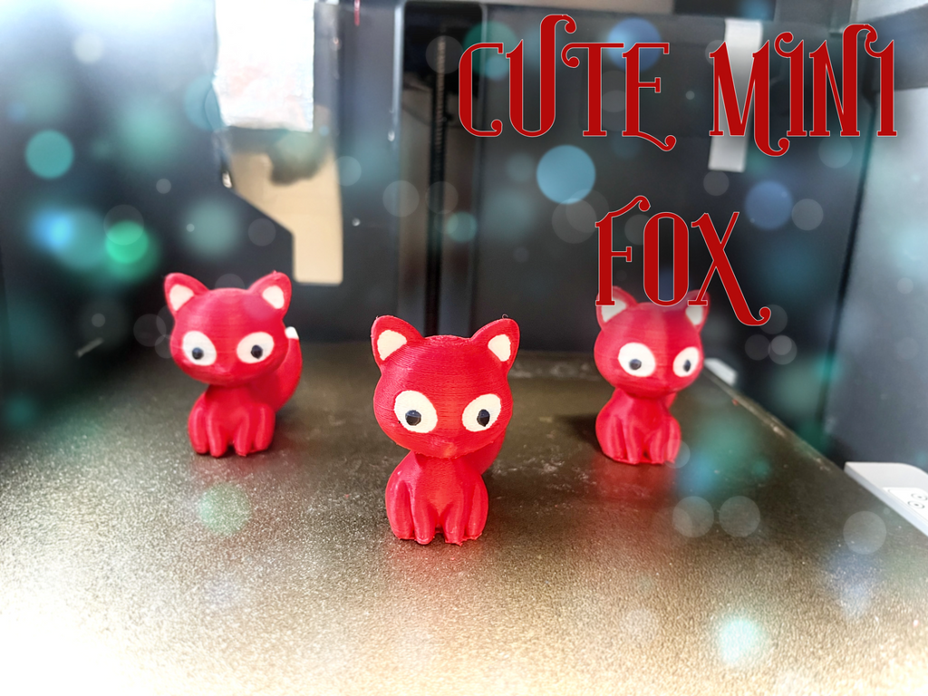 Cute mini fox AMS ready