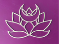 Lotus Flower with Crescent Moon