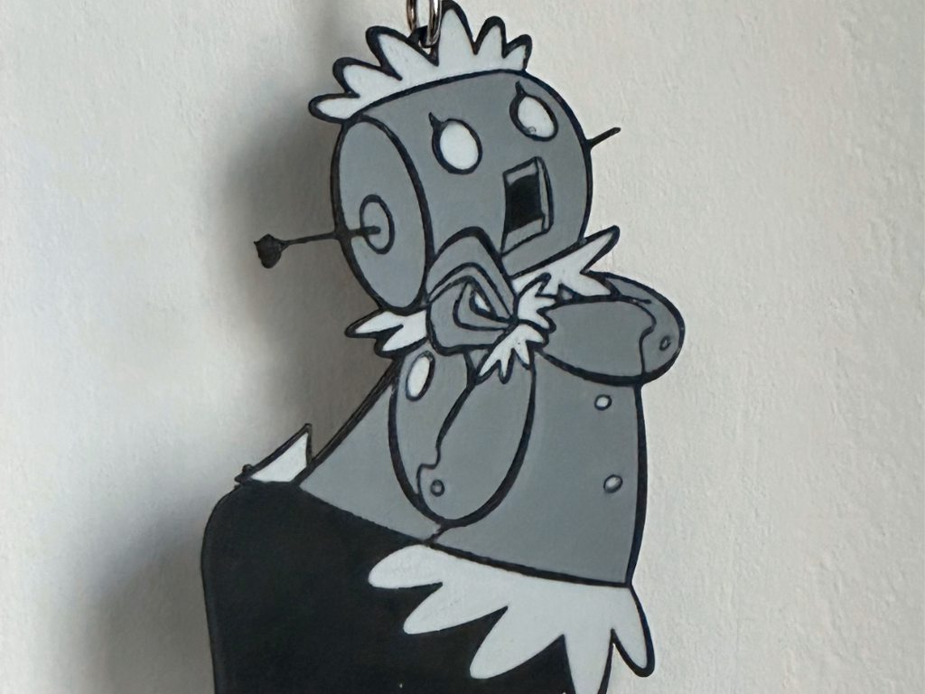 Jetsons robot keychain