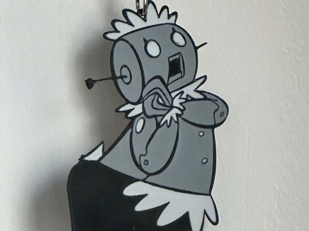 Jetsons robot keychain