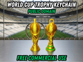 World Cup Trophy Keychain (Public Domain)